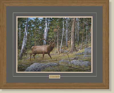 Deep Woods Monarch-Elk by Jim Killen - Click Image to Close